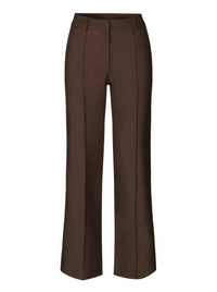 Eleganckie spodnie z wysokim stanem | Szerokie nogawki | Spodnie do pracy | Casual chic