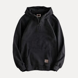 Sweter Męski z Geometrycznym Patchworkiem | Luźny Krój | Casualowy Styl