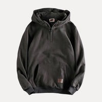 Sweter Męski z Geometrycznym Patchworkiem | Luźny Krój | Casualowy Styl