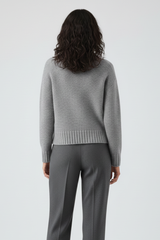 Damski kardigan zapinany na zamek o strukturalnym splocie | Sweter na co dzień