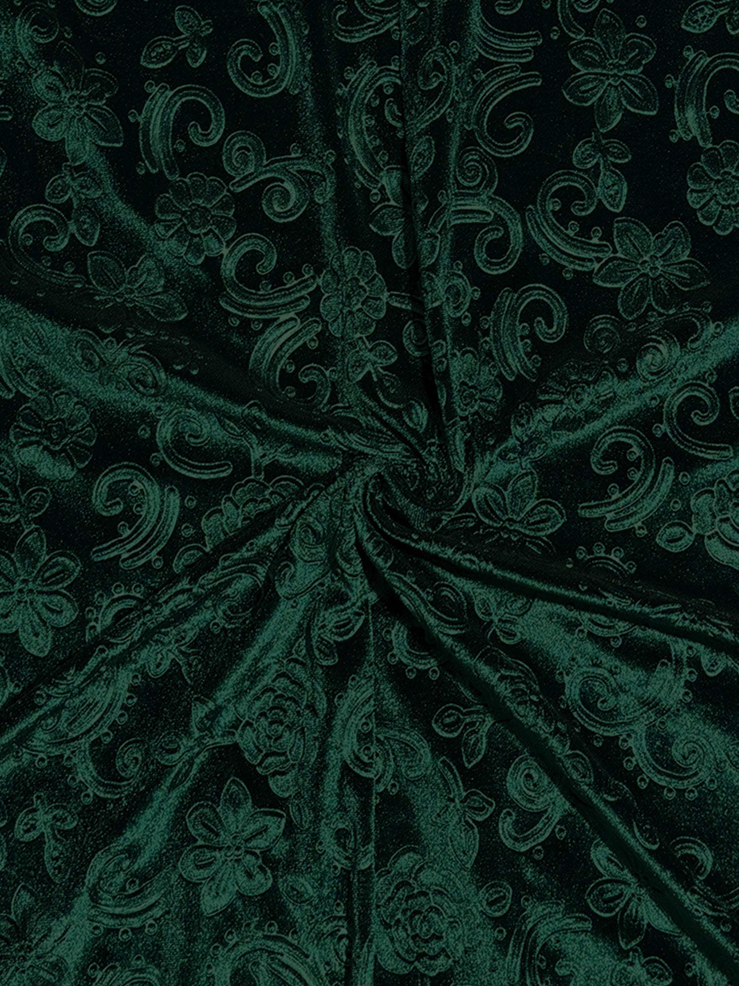 Elegancka Damska Sukienka Maxi w Kwiaty | Długi Rękaw i Dekolt V