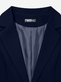 Damska Marynarka Casual do Biura z Podwijanymi Rękawami | Elegancka Marynarka Damska