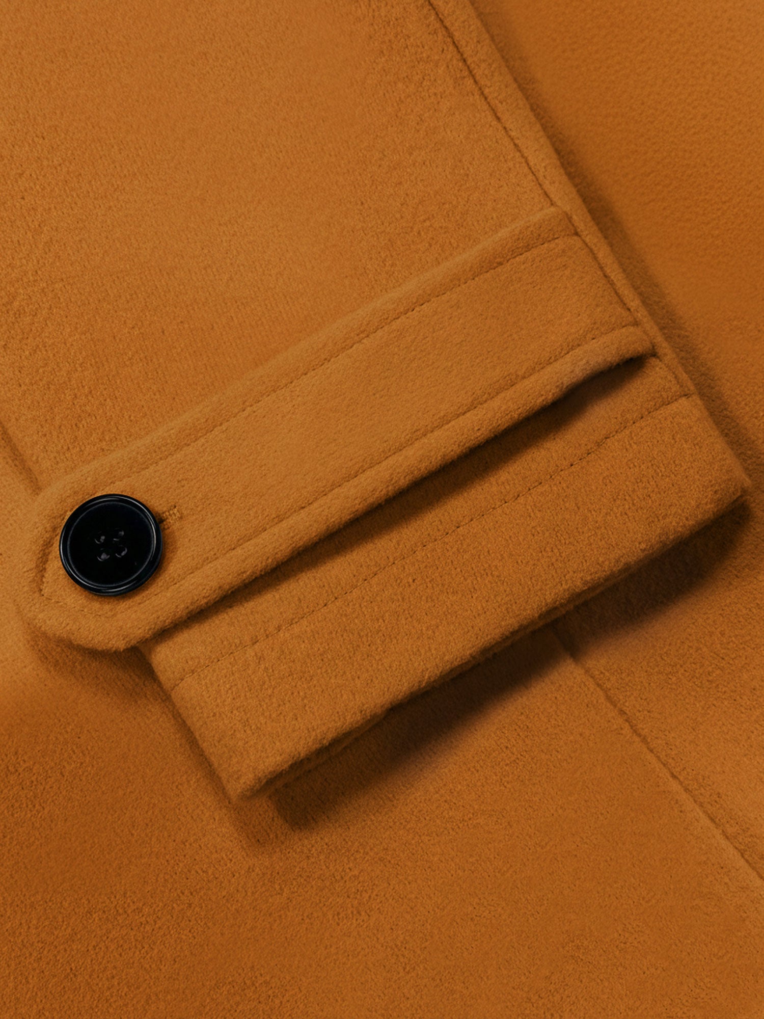 Płaszcz Damski Zimowy z Klapami i Guzikami | Elegancki Płaszcz