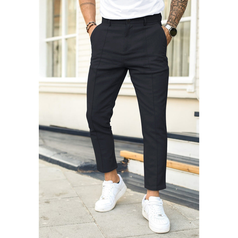 Spodnie męskie eleganckie | Stylowe spodnie dresowe do codziennego użytku
