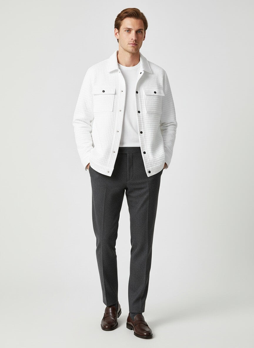 Męska Kurtka Koszulowa Overshirt | Przejściowa Kurtka Męska