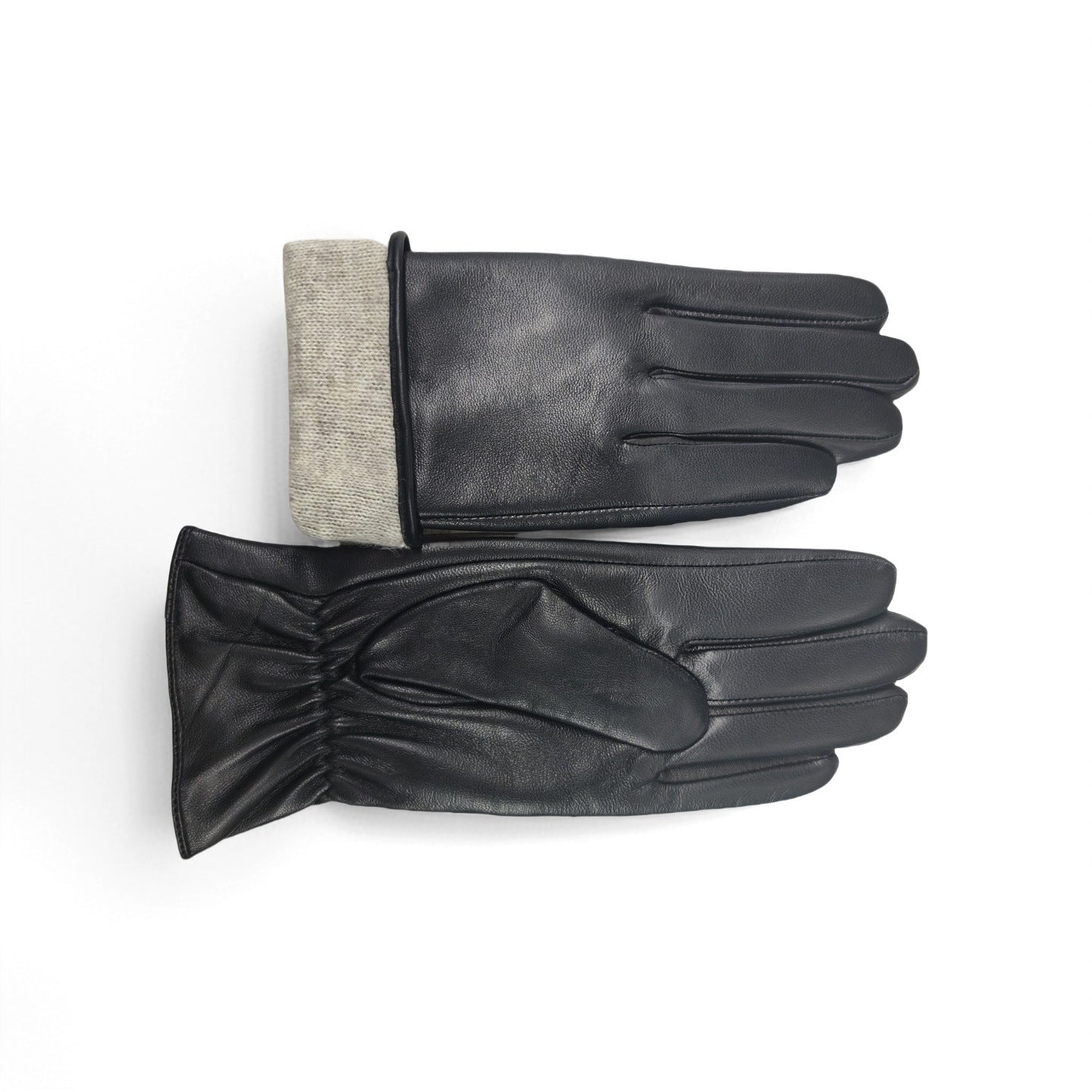 Rękawiczki Damskie Skórzane w Klasycznym Stylu | Ciepłe Rękawice Zimowe