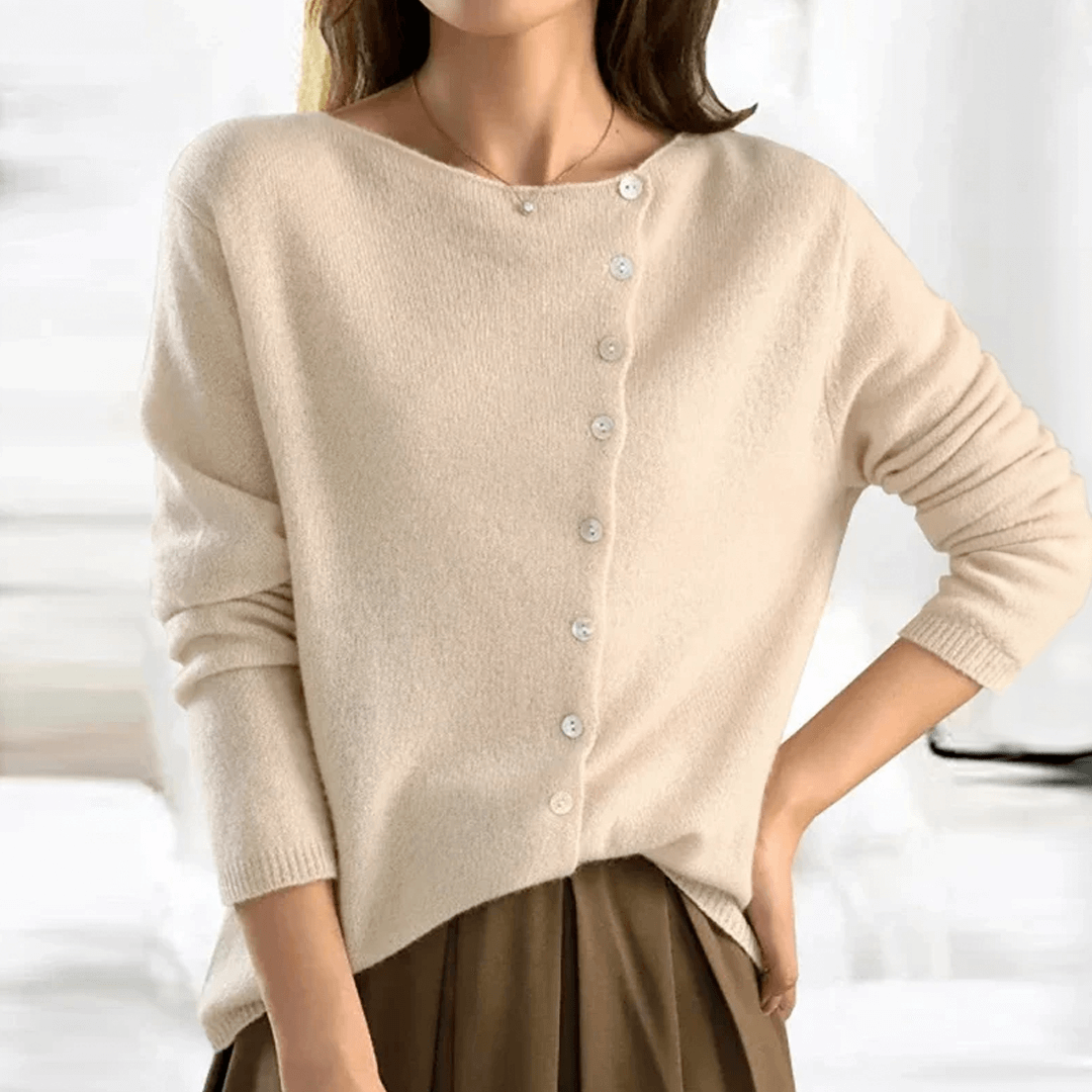Kardigan Damski Zapinany na Guziki | Elegancki i Wygodny Sweter na Każdy Dzień