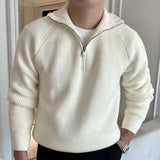 Castello | Quarter-Zip Cotton Sweater