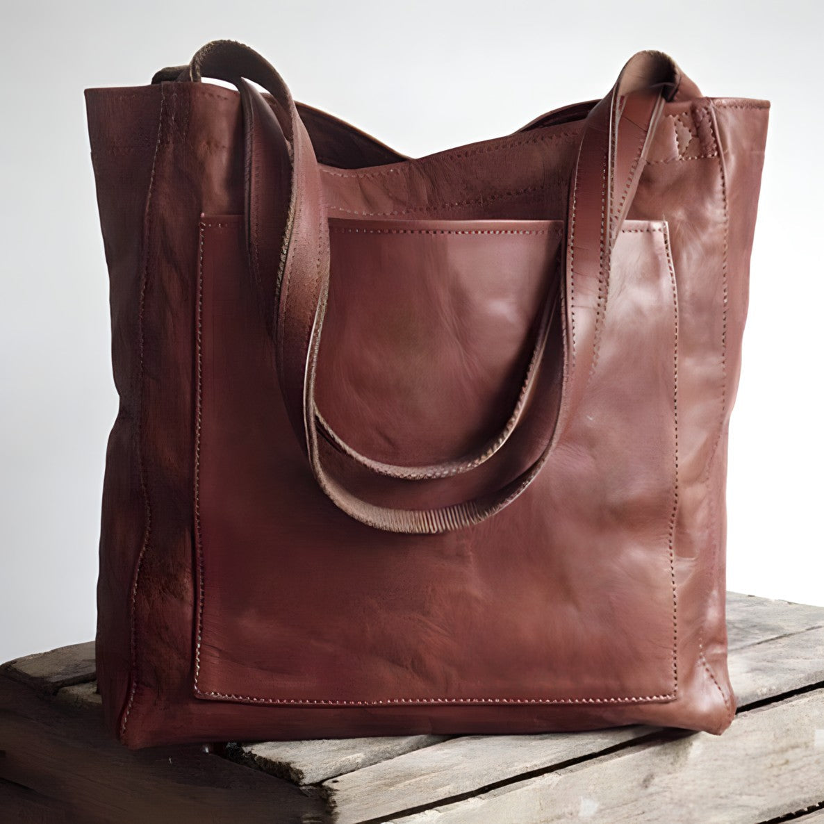 Torebka Damska ze Skóry PU | Elegancka Shopperka | Stylowa na Co Dzień