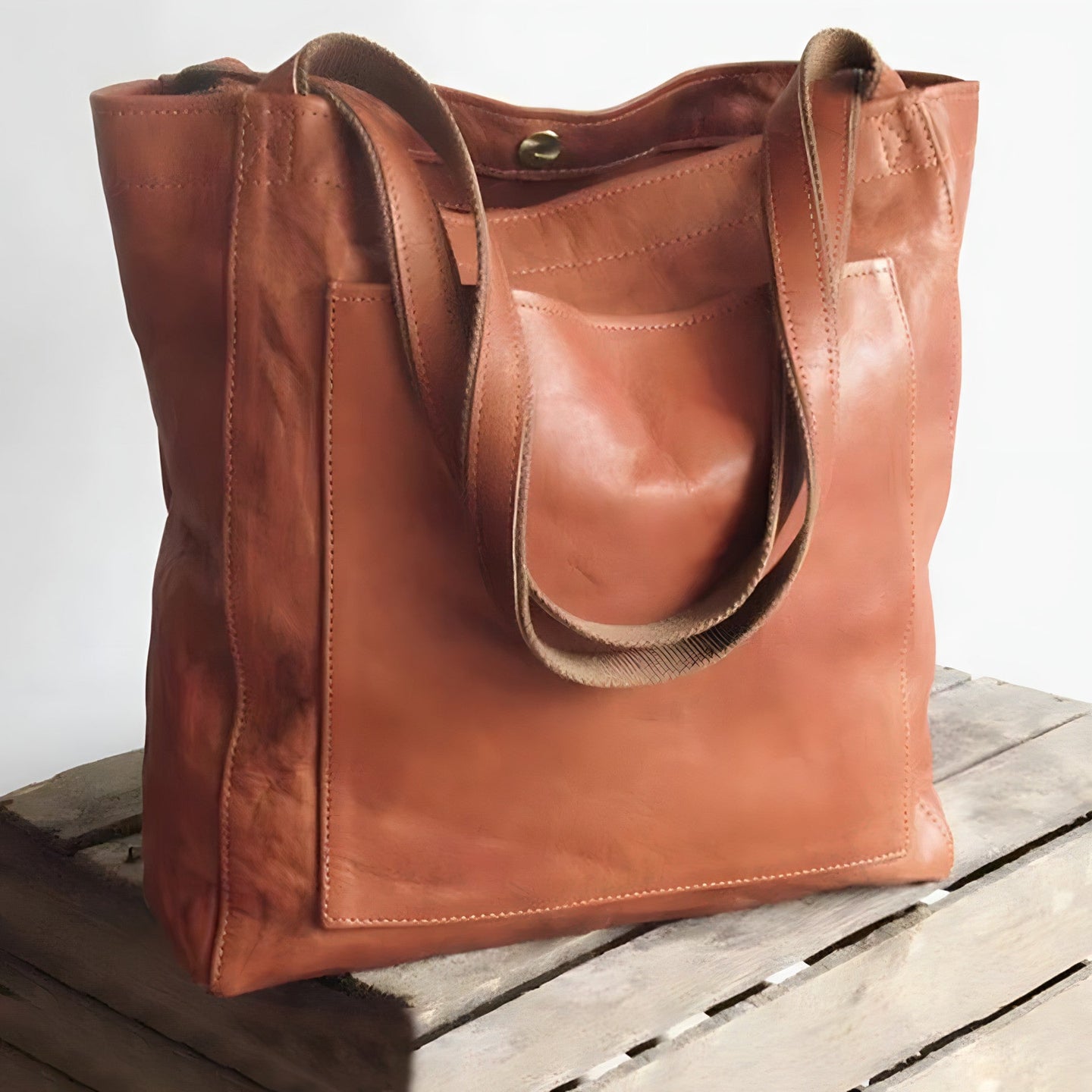 Torebka Damska ze Skóry PU | Elegancka Shopperka | Stylowa na Co Dzień