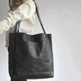 Torebka Damska ze Skóry PU | Elegancka Shopperka | Stylowa na Co Dzień