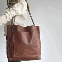 Torebka Damska ze Skóry PU | Elegancka Shopperka | Stylowa na Co Dzień