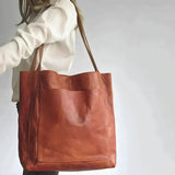 Torebka Damska ze Skóry PU | Elegancka Shopperka | Stylowa na Co Dzień