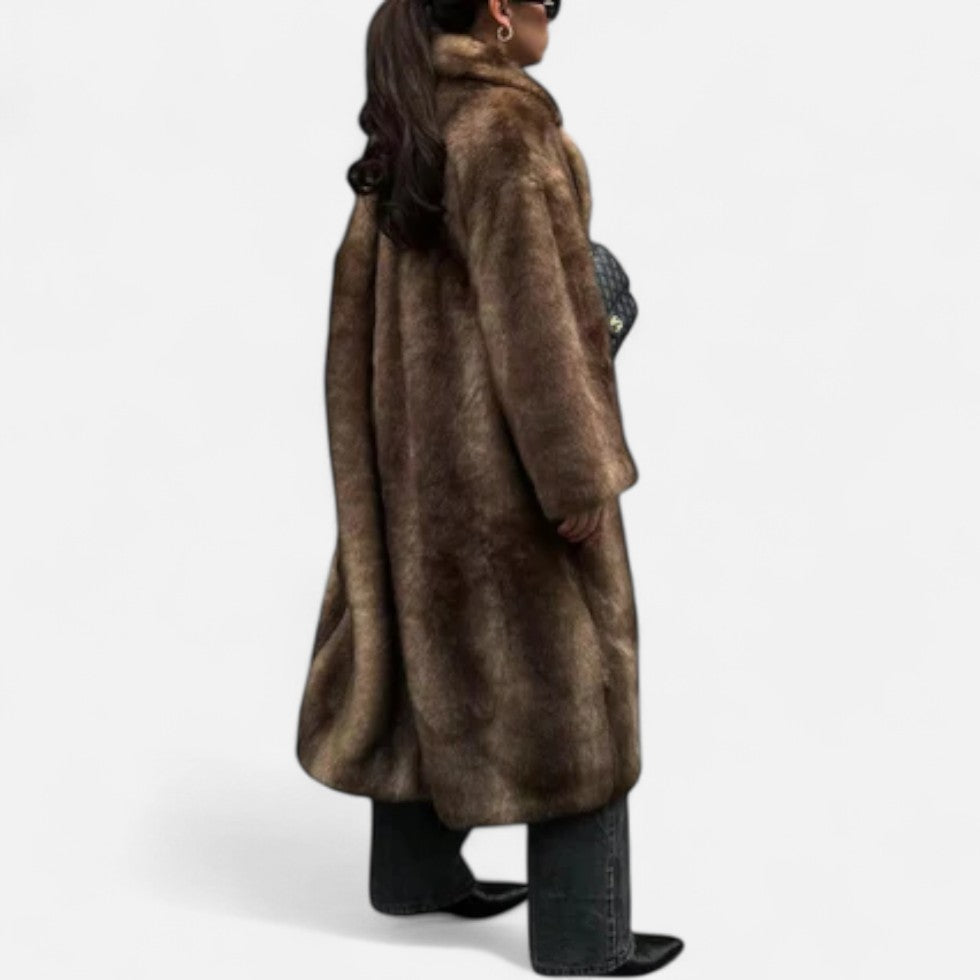 Damska kurtka zimowa z pikowanym wykończeniem i kapturem | Kobieca kurtka na zimę