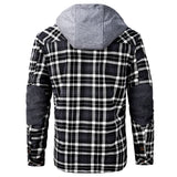 Kurtka Męska z Futrem w Stylu Lumberjack | Ciepła Kurtka Zimowa Męska