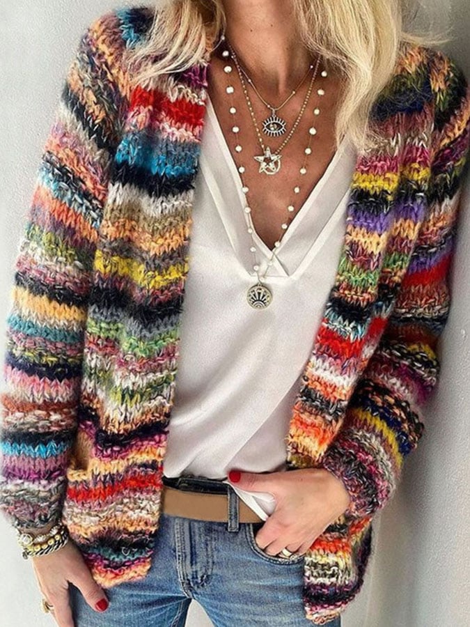Kardigan Damski w Eleganckim Stylu | Uniwersalny Sweter Damski