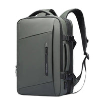 Rozszerzany Plecak Podróżny 26–38L z USB | Wodoodporny Plecak na Laptopa