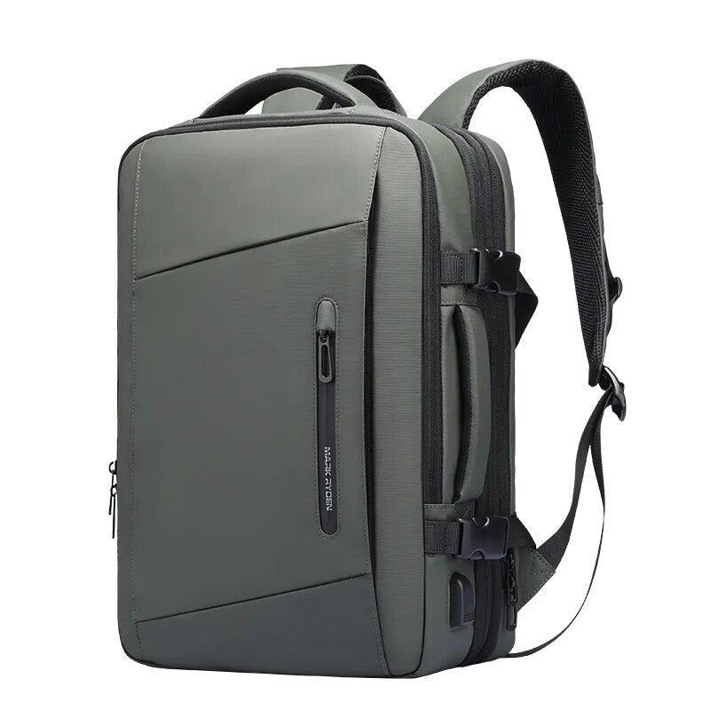 Rozszerzany Plecak Podróżny 26–38L z USB | Wodoodporny Plecak na Laptopa