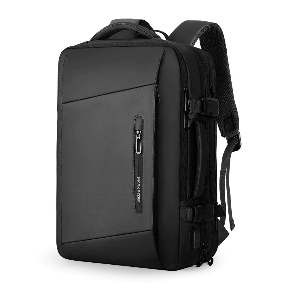 Rozszerzany Plecak Podróżny 26–38L z USB | Wodoodporny Plecak na Laptopa