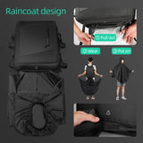 Rozszerzany Plecak Podróżny 26–38L z USB | Wodoodporny Plecak na Laptopa