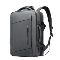 Rozszerzany Plecak Podróżny 26–38L z USB | Wodoodporny Plecak na Laptopa