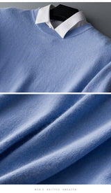 Sweter Męski w Klasycznym Stylu | Elegancki Ciepły Golf na Zimę