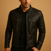 Męska pikowana kurtka przejściowa o nowoczesnym kroju | Stylowa kurtka na chłodne dni