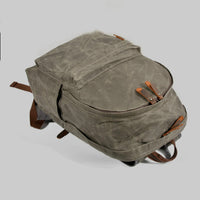 Wodoodporny Plecak Canvas w Stylu Vintage | Plecak na Laptopa i Podróże