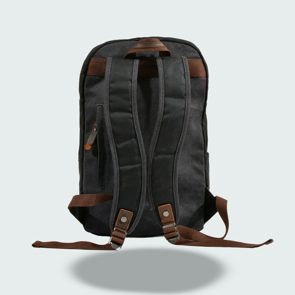 Wodoodporny Plecak Canvas w Stylu Vintage | Plecak na Laptopa i Podróże
