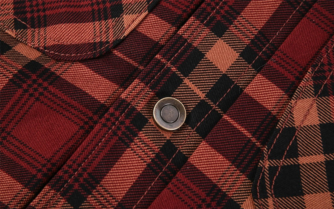 Kurtka Męska z Kapturem w Stylu Lumberjack | Ciepła Kurtka Zimowa i Przejściowa