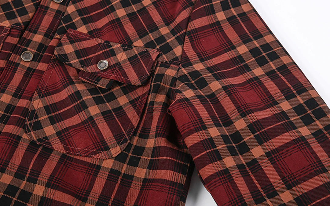 Kurtka Męska z Kapturem w Stylu Lumberjack | Ciepła Kurtka Zimowa i Przejściowa