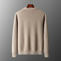 Męska Rozpinana Kurtka Dzianinowa | Lekka Warstwa | Minimalistyczny Styl | Smart Casual