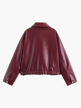 Damska Kurtka Oversize z Zamkiem | Stylowa Kurtka Damska