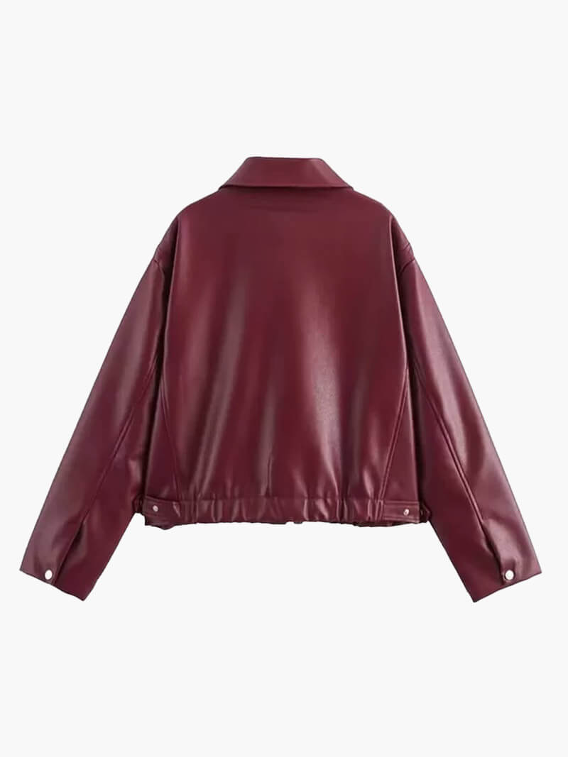 Damska Kurtka Oversize z Zamkiem | Stylowa Kurtka Damska
