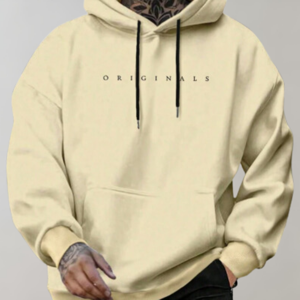 Bluza Męska z Kapturem w Luźnym Stylu | Wygodna Bluza na Co Dzień