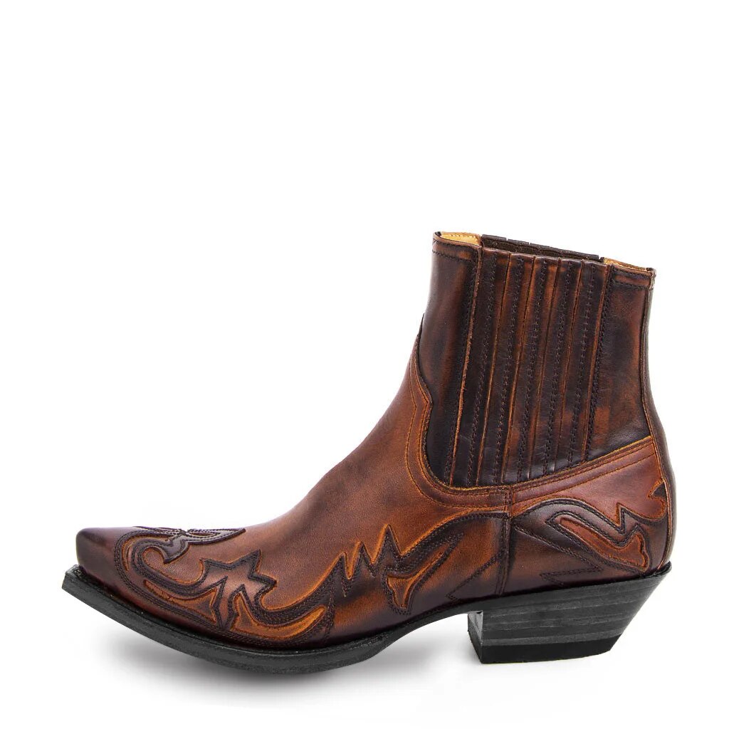Kowbojki Męskie w Klasycznym Stylu Western | Uniwersalne Buty Męskie