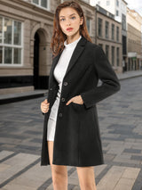 Płaszcz Damski Zimowy o Klasycznym Kroju | Elegancki Trencz Damski