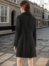 Płaszcz Damski Zimowy o Klasycznym Kroju | Elegancki Trencz Damski