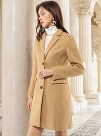 Płaszcz Damski Zimowy o Klasycznym Kroju | Elegancki Trencz Damski