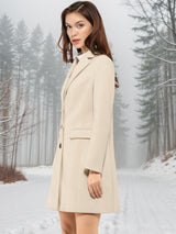 Płaszcz Damski Zimowy o Klasycznym Kroju | Elegancki Trencz Damski