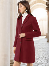 Płaszcz Damski Zimowy o Klasycznym Kroju | Elegancki Trencz Damski