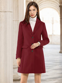 Płaszcz Damski Zimowy o Klasycznym Kroju | Elegancki Trencz Damski