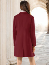 Płaszcz Damski Zimowy o Klasycznym Kroju | Elegancki Trencz Damski