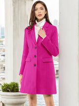 Płaszcz Damski Zimowy o Klasycznym Kroju | Elegancki Trencz Damski