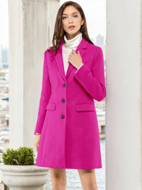 Płaszcz Damski Zimowy o Klasycznym Kroju | Elegancki Trencz Damski