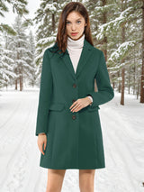 Płaszcz Damski Zimowy o Klasycznym Kroju | Elegancki Trencz Damski