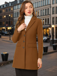 Płaszcz Damski Zimowy o Klasycznym Kroju | Elegancki Trencz Damski