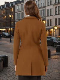 Płaszcz Damski Zimowy o Klasycznym Kroju | Elegancki Trencz Damski