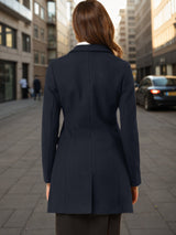 Płaszcz Damski Zimowy o Klasycznym Kroju | Elegancki Trencz Damski