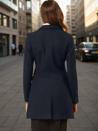 Płaszcz Damski Zimowy o Klasycznym Kroju | Elegancki Trencz Damski